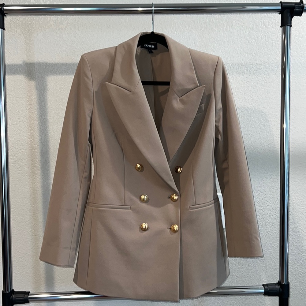 Beautiful Beige Blazer by Express